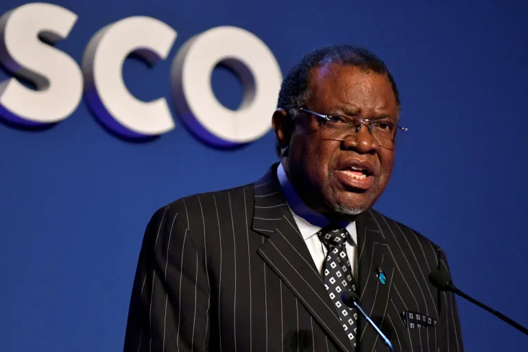 Namibia’s President Hage Geingob who was supportive of eSwatini struggle for democracy dies aged 82.