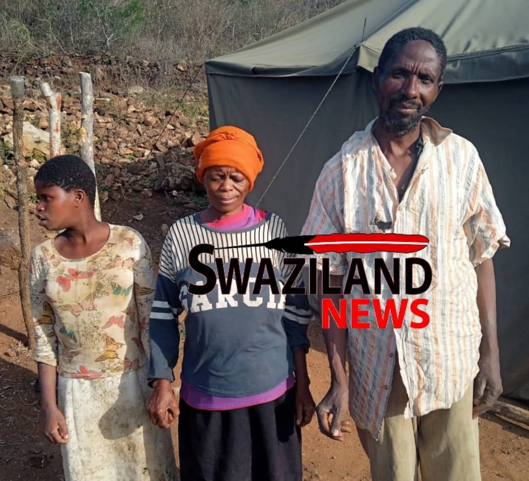 Nkwene MP Vulimpompi donates a mere R10.00 to disabled family living in a tent.