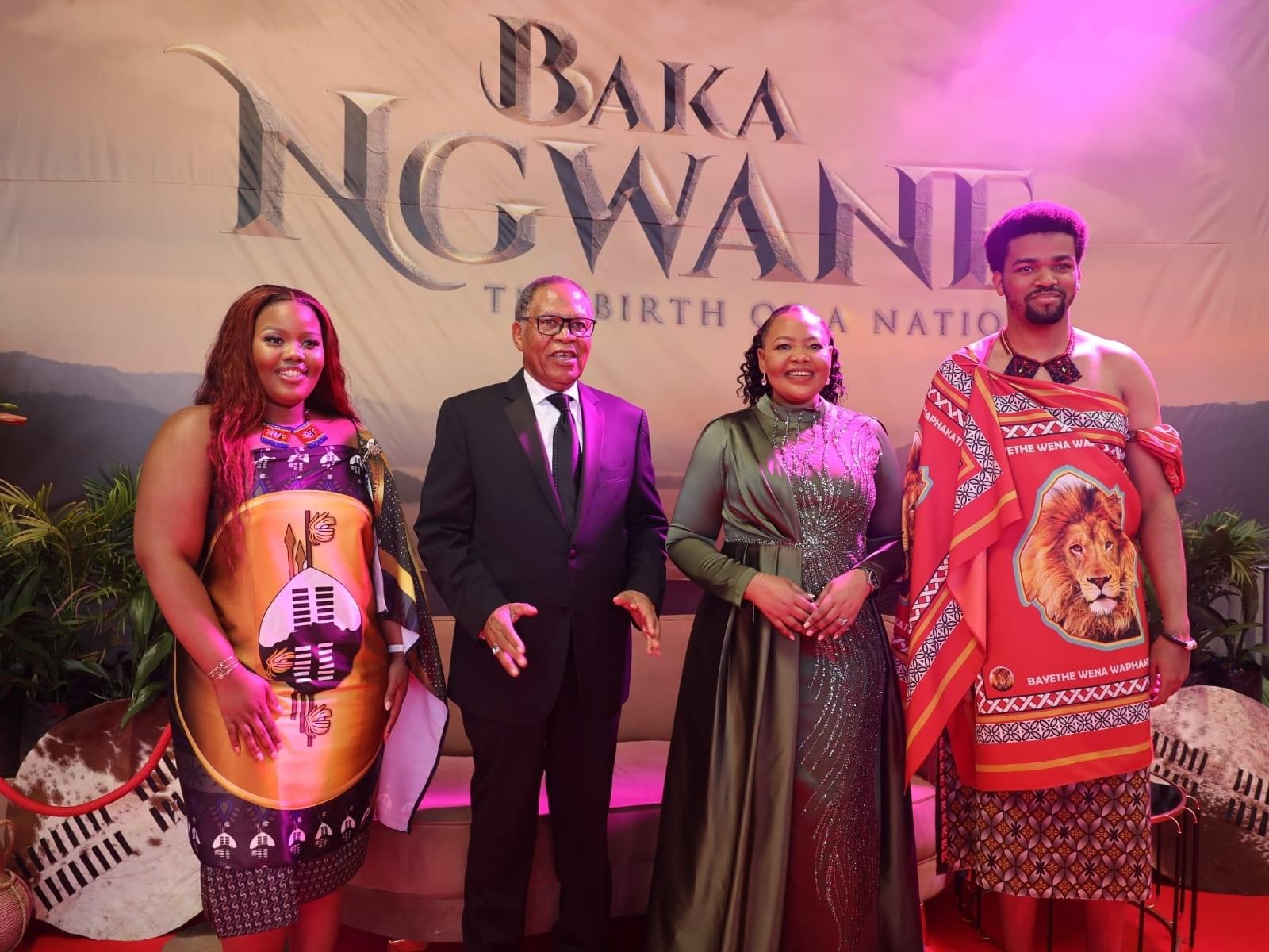 Ex-Deputy Prime Minister(DPM) Themba Masuku who allegedly killed innocent citizens during unrest, emerged from political wilderness to watch “BakaNgwane” film.