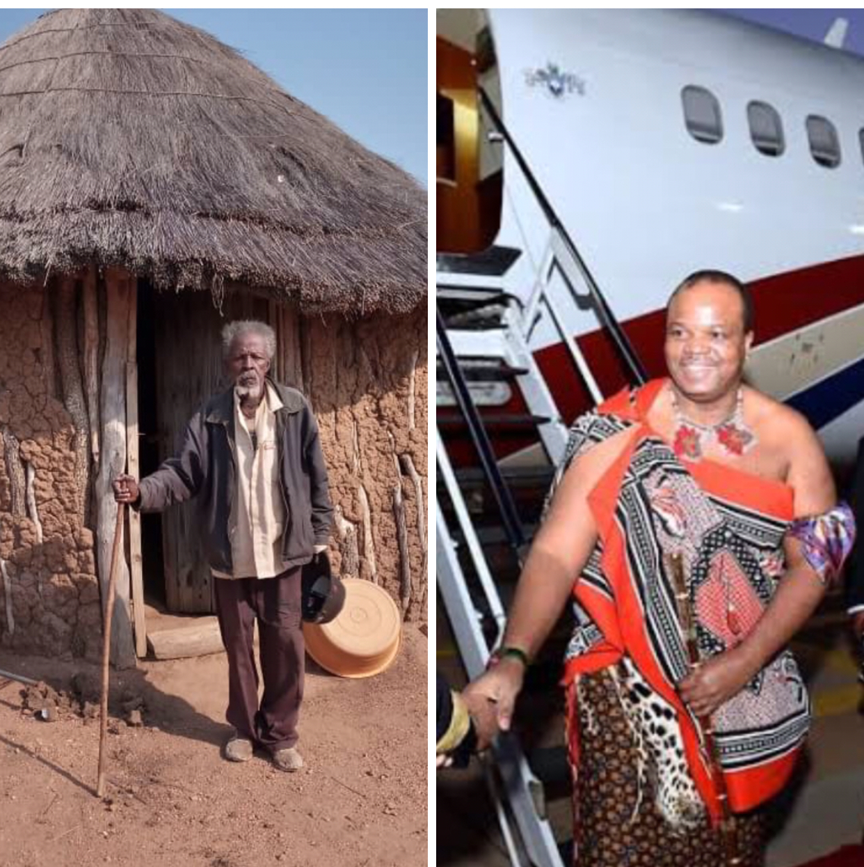 King to build E230million shelter for his private jets, no accommodation for poor Dvokolwako old man.