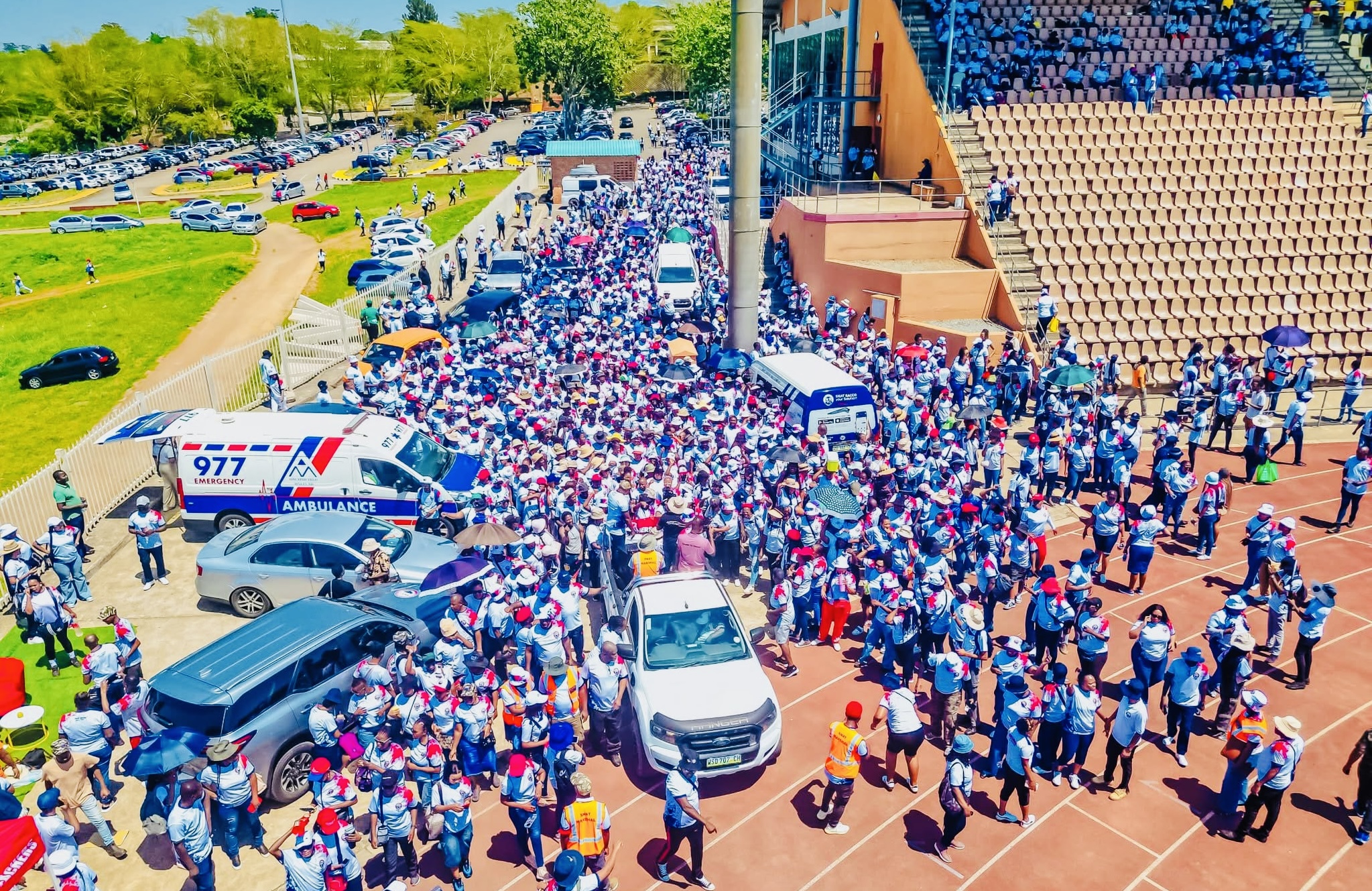 Thousands of jubilant eSwatini teachers celebrates World Teachers Day amid challenges in the education sector.