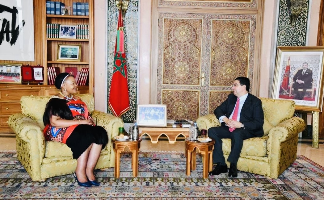 Eswatini Foreign Minister Pholile Dlamini-Shakantu and Morocco Minister co-chair inaugural session of Joint Commission for Cooperation, strengthening bilateral relations.