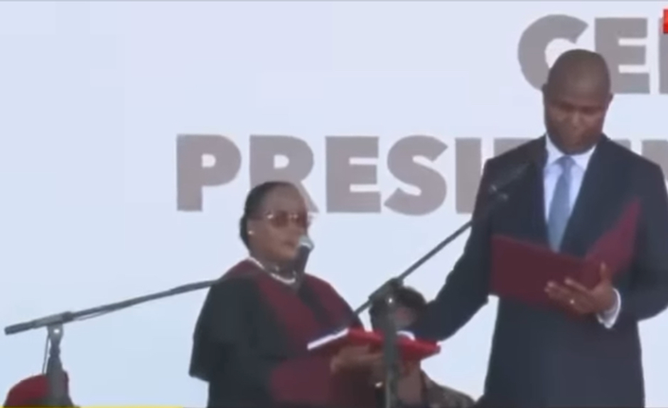 Newly elected Mozambique President Daniel Chapo inaugurated amid protests by Venâncio Mondlane supporters.