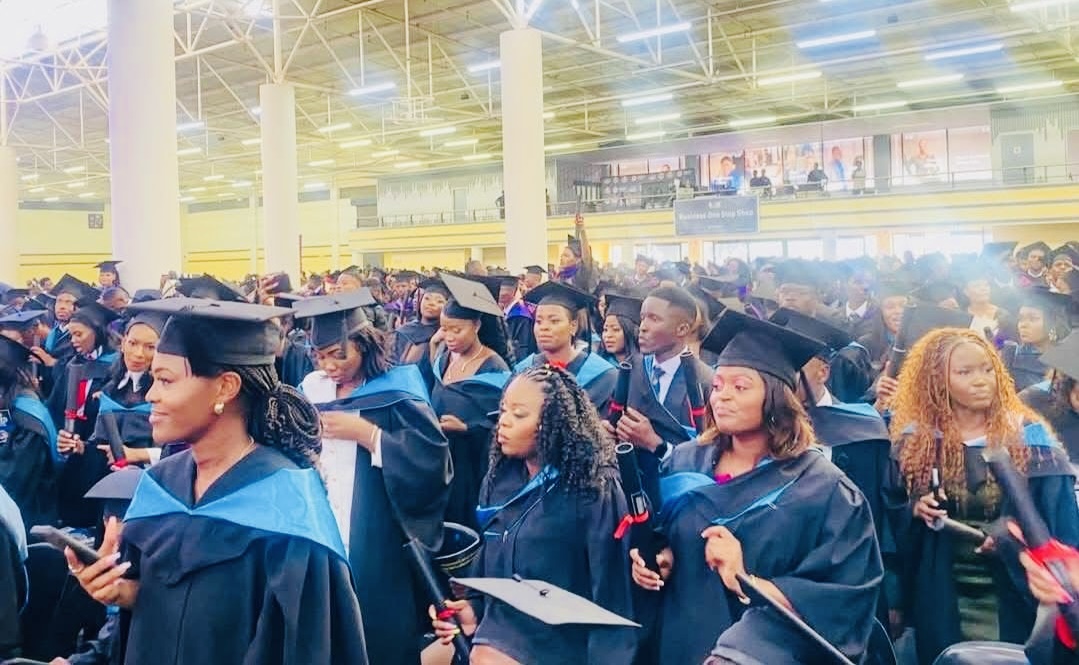 “World does not reward what you know but what you can do,” Education Minister Owen Nxumalo tells new Limkokwing University graduates.