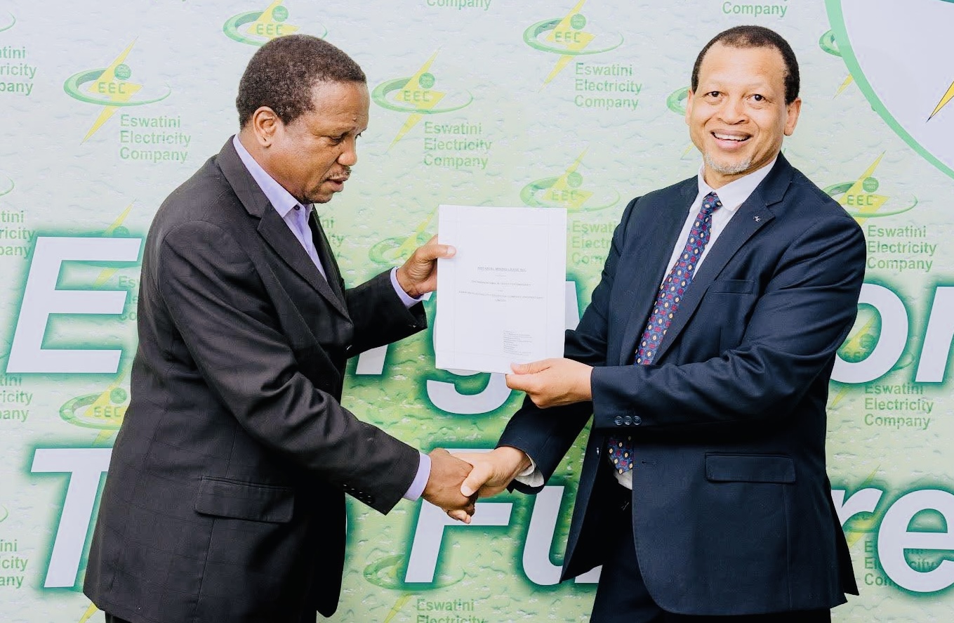Natural Resources Minister Prince Lonkhokhela applauds King Mswati for granting Eswatini Electricity Company(EEC) mining license, State owned company to use coal in electricity generation project.