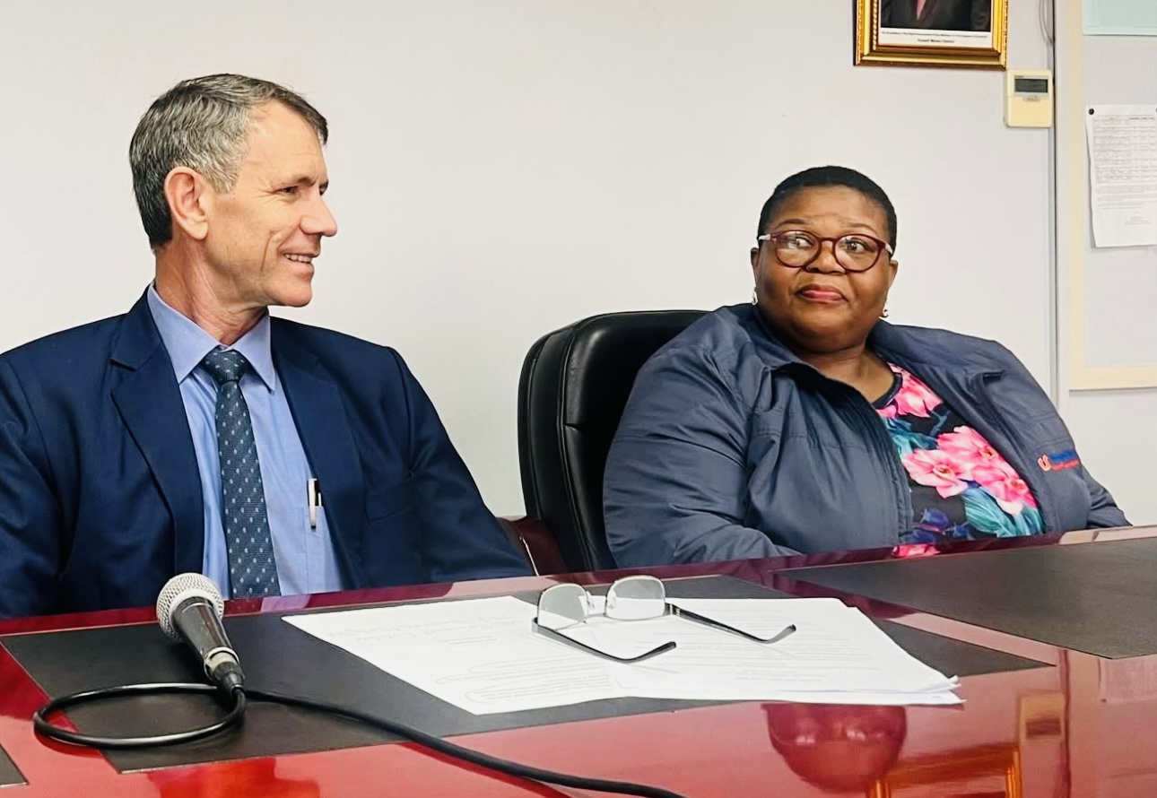 Tourism Principal Secretary(PS) Khangeziwe Mabuza announced as the new MVA Chief Executive Officer(CEO), Finance Minister Neal Rijikernberg says she will hold the position for twelve(12) months.