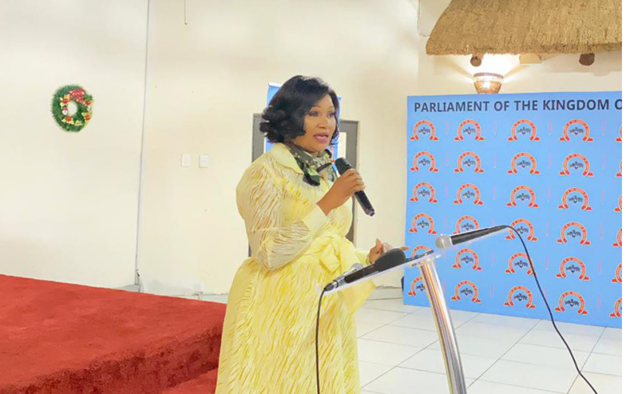 Senate President Lindiwe Gwebu-Dlamini applauds National Commissioner Vusi Manoma Masango and all police officers for prioritizing public safety and security.