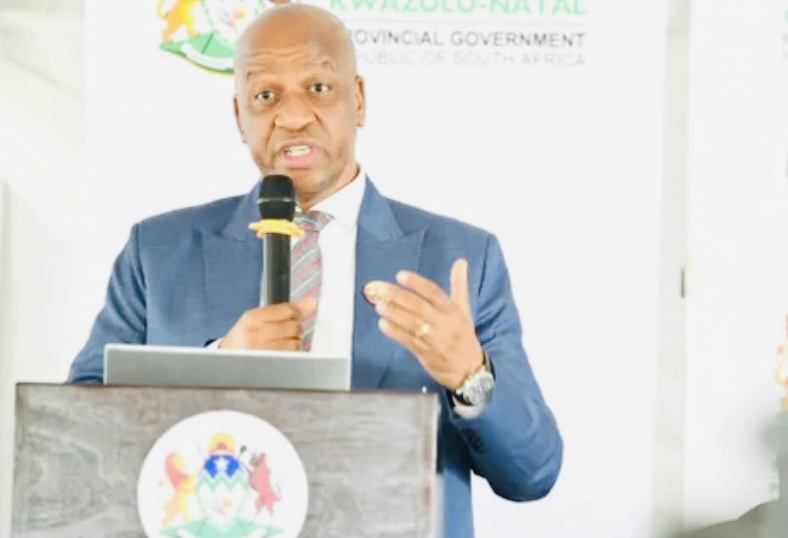 EFF leader Julius Malema expresses support for Jacob Zuma’s MK Party ahead of “no confidence motion” seeking to oust KZN Premier Thamie Ntuli.