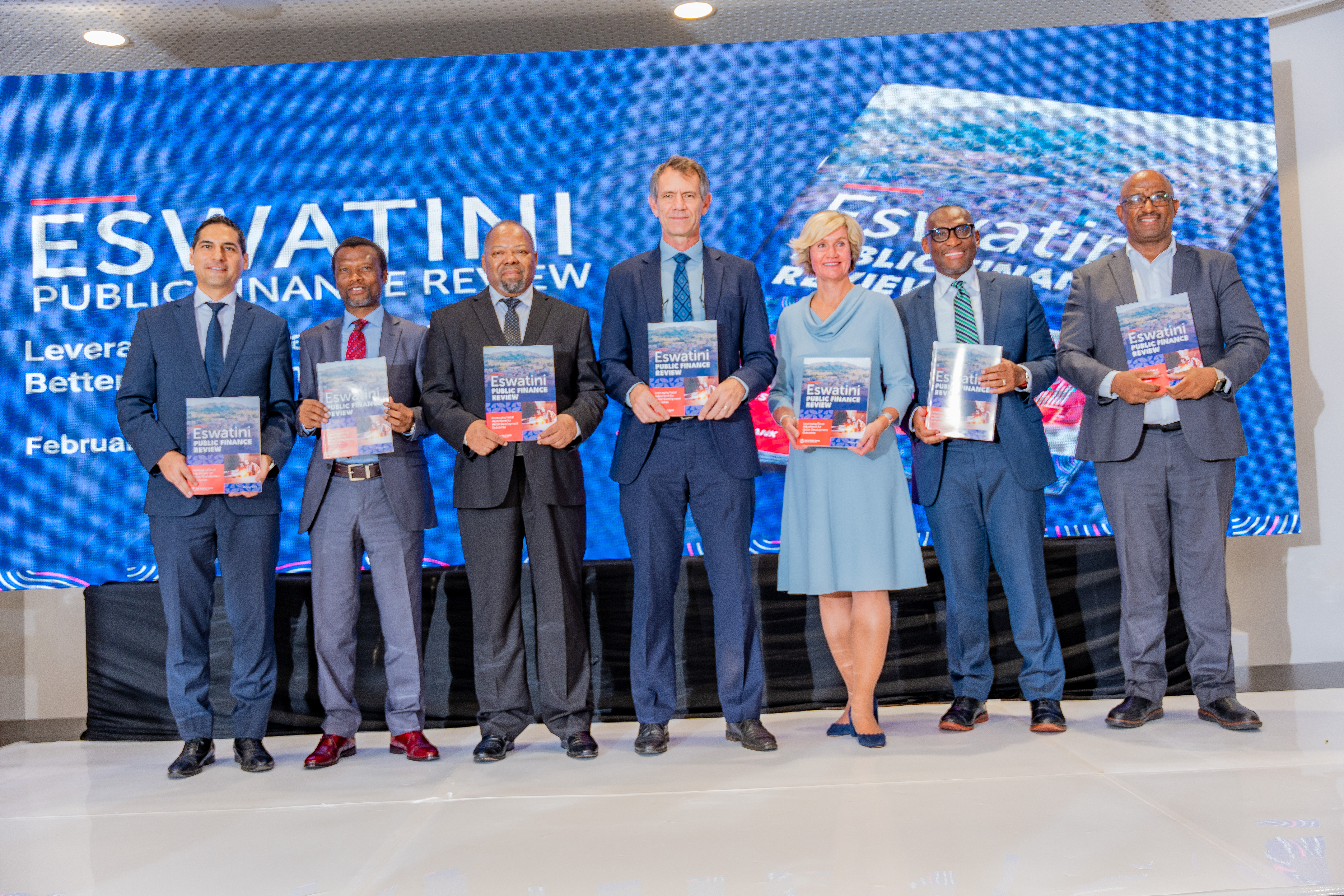 Finance Minister Neal Rijikernberg says eSwatini made significant progress in reducing fiscal deficit, applauds World Bank for Public Finance Review.