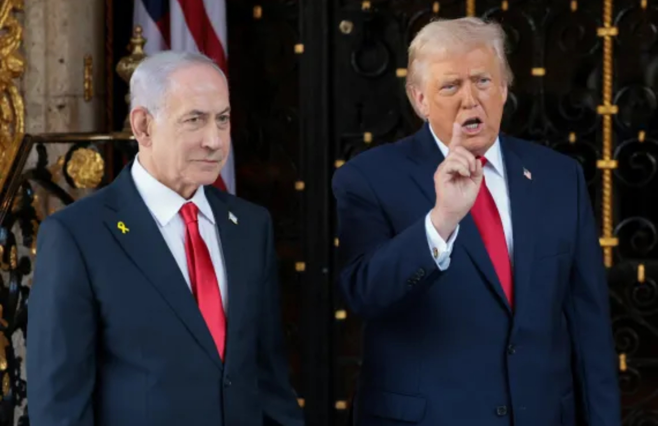 United States President Donald Trump meets Israel Prime Minister to discuss next phase of Gaza ceasefire.