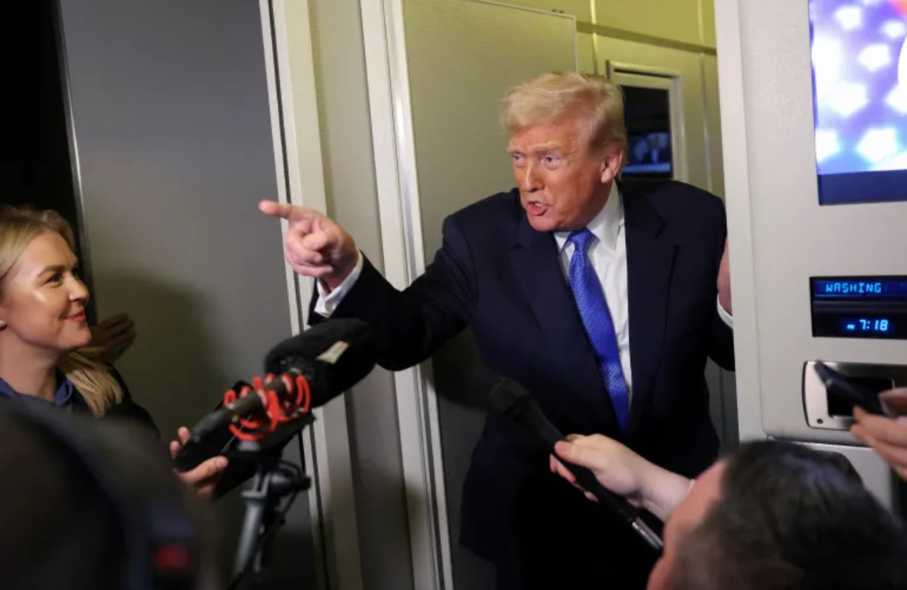 United States(US) President Donald Trump not ruling out possible economic decline as his trade policies discourage investors.