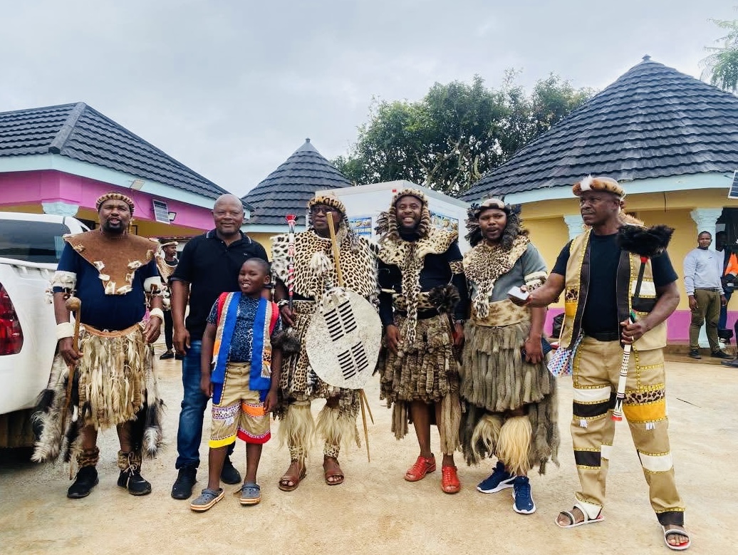 Former Correctional Services Commissioner General Isiah Mzuthini Ntshangase and Nokwazi Mkhwanazi’s traditional wedding (umtsimba) goes ahead at Mkhwakhweni.