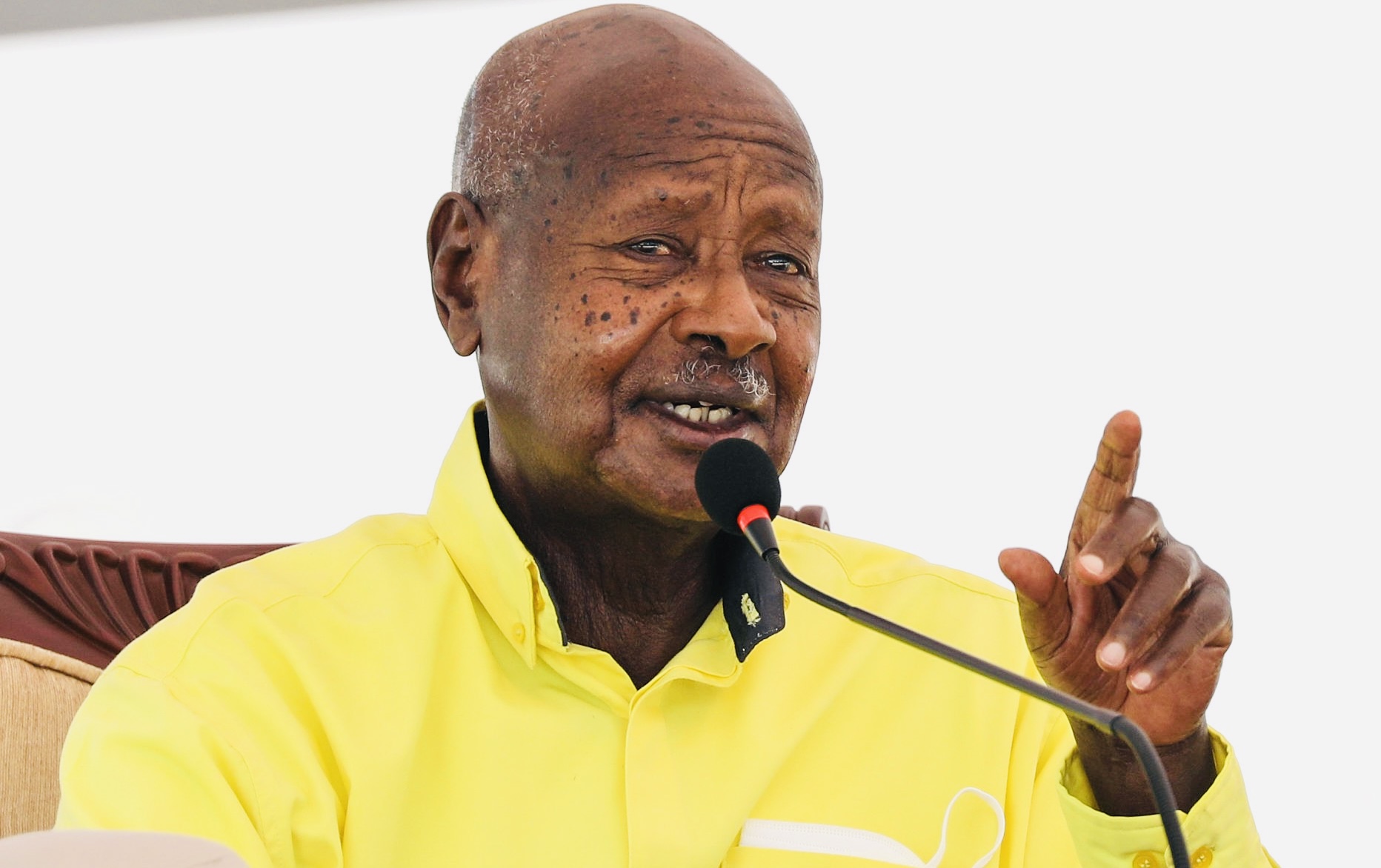 Ugandan President who switched-off internet reportedly leading according to preliminary results released by the Elections Commission.