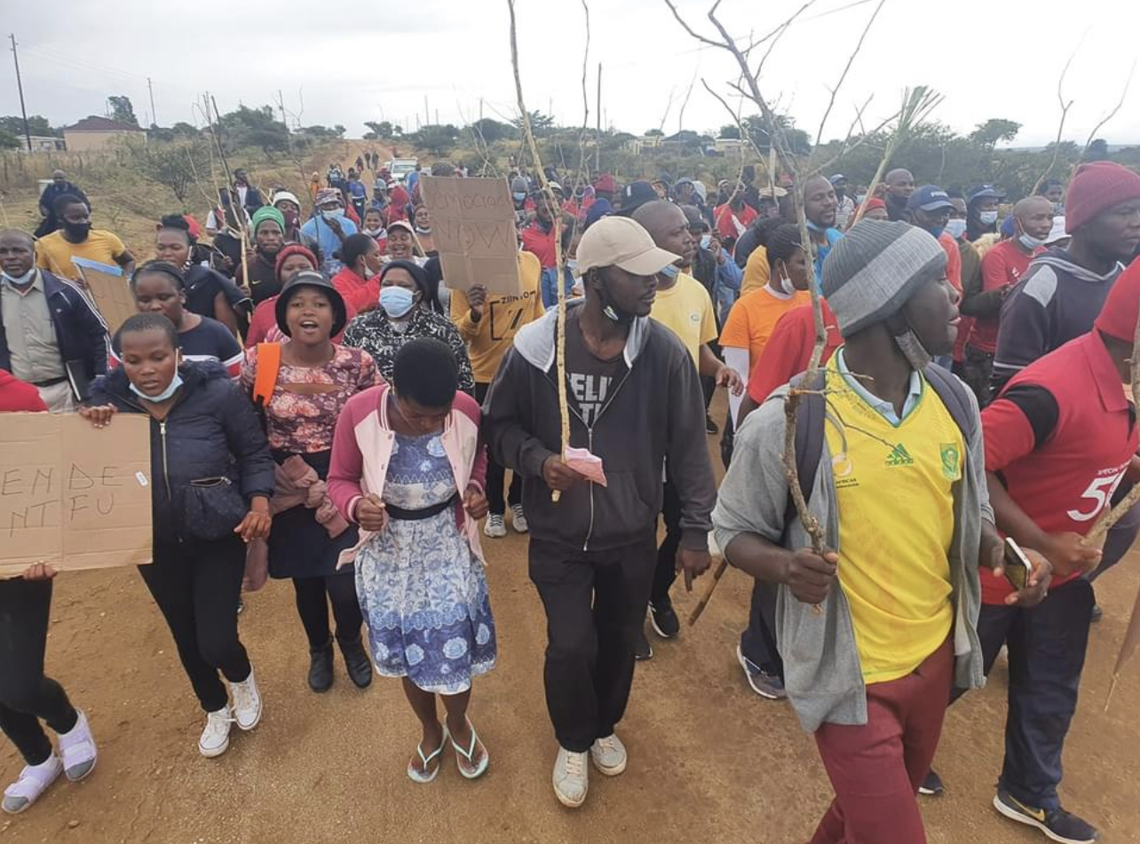 King Mswati faces more political pressure to democratise as protests spread to the rural areas 