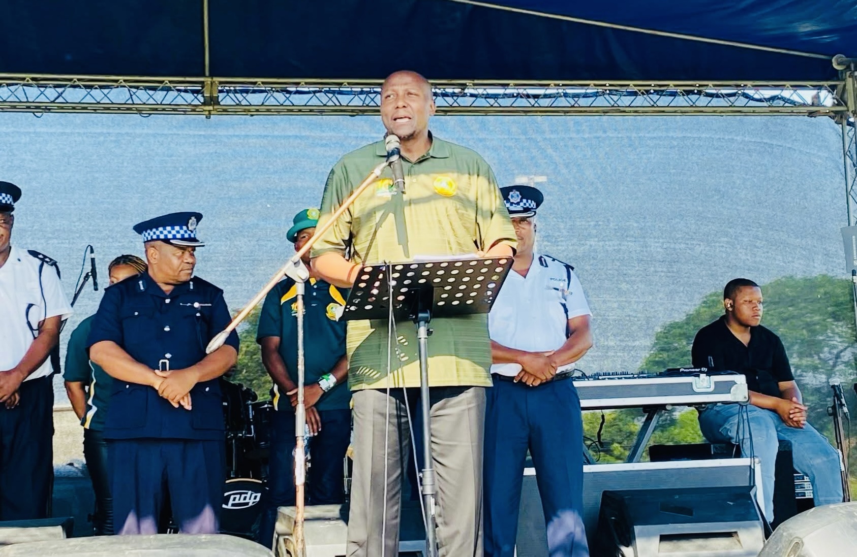 Prime Minister Russell Mmiso Dlamini avoids TUCOSWA, attends Tinkhundla linked FESWATU May Workers Day Celebration.
