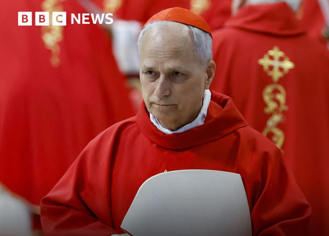 BREAKING NEWS:Robert Prevost elected as the new Catholic Church leader, to be known as Pope Leo.