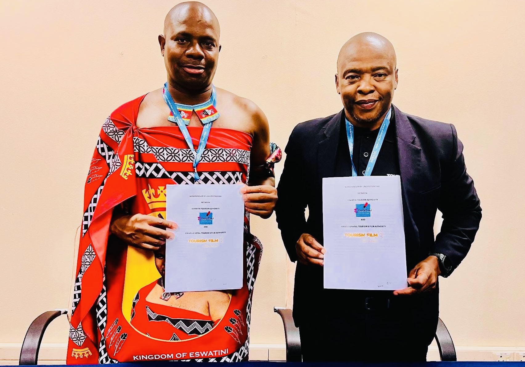 Eswatini Tourism Authority(ETA) signs Memorandum of Understanding(MoU) with Durban Tourism, to collaborate in marketing.