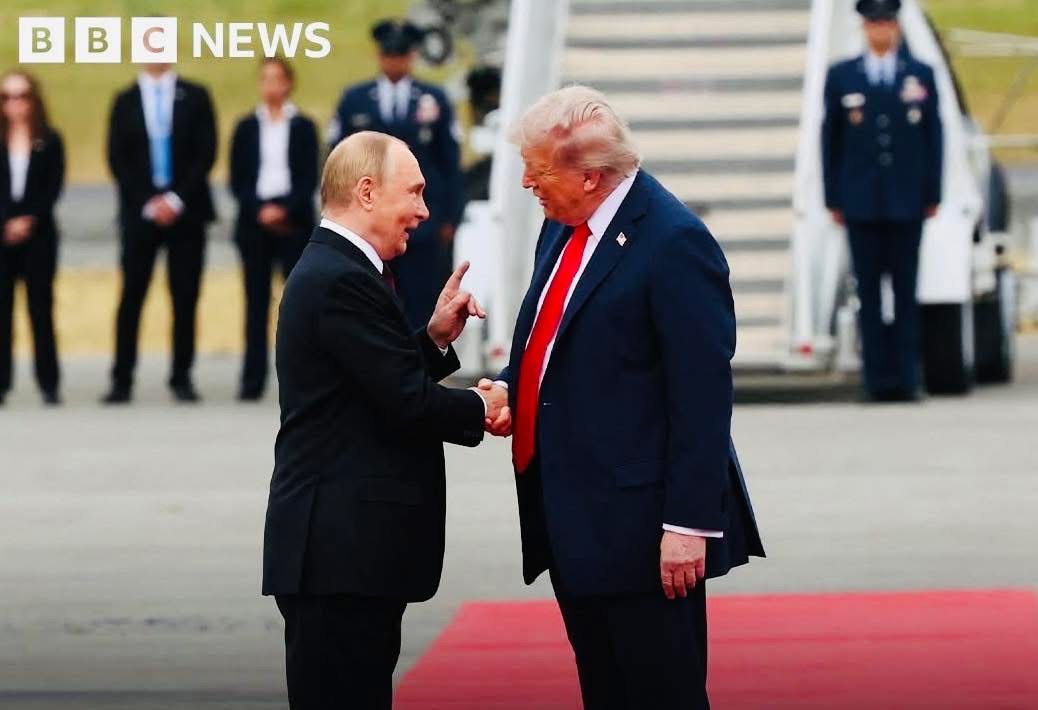 Russian President Vladimir Putin and US President Donald Trump meet in Alaska, to end war in Ukraine.