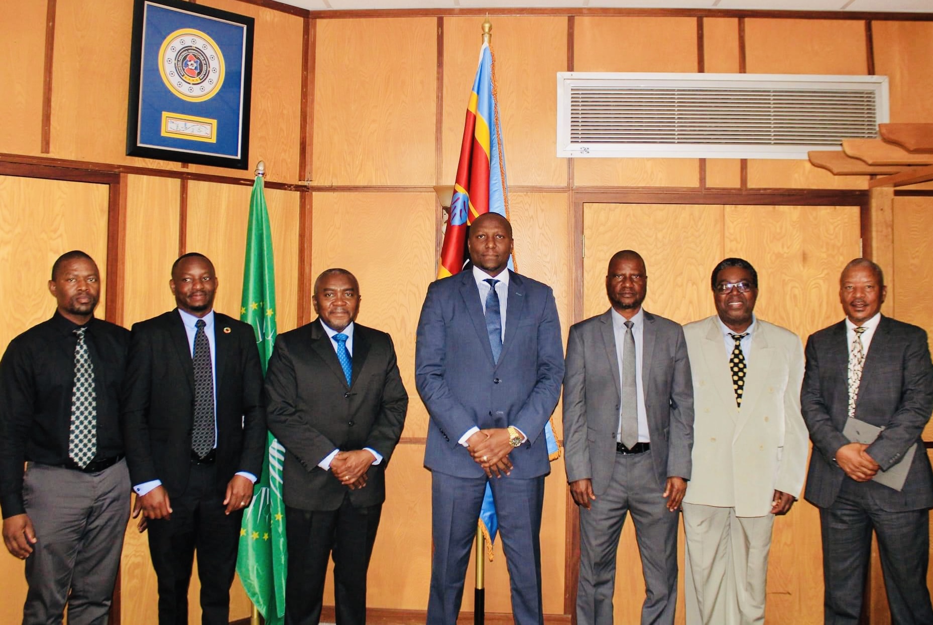 UN Food and Agricultural Organization(FOA) Sub-Regional Coordinator for Southern Africa Dr. Patrice Talla meets Prime Minister, food security and others issues discussed.