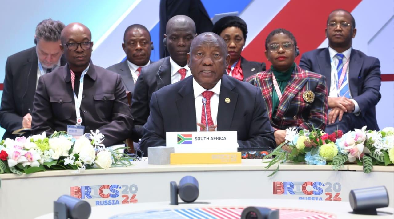 President Cyril Ramaphosa urges BRICS countries to shape a New World Order and influence change.