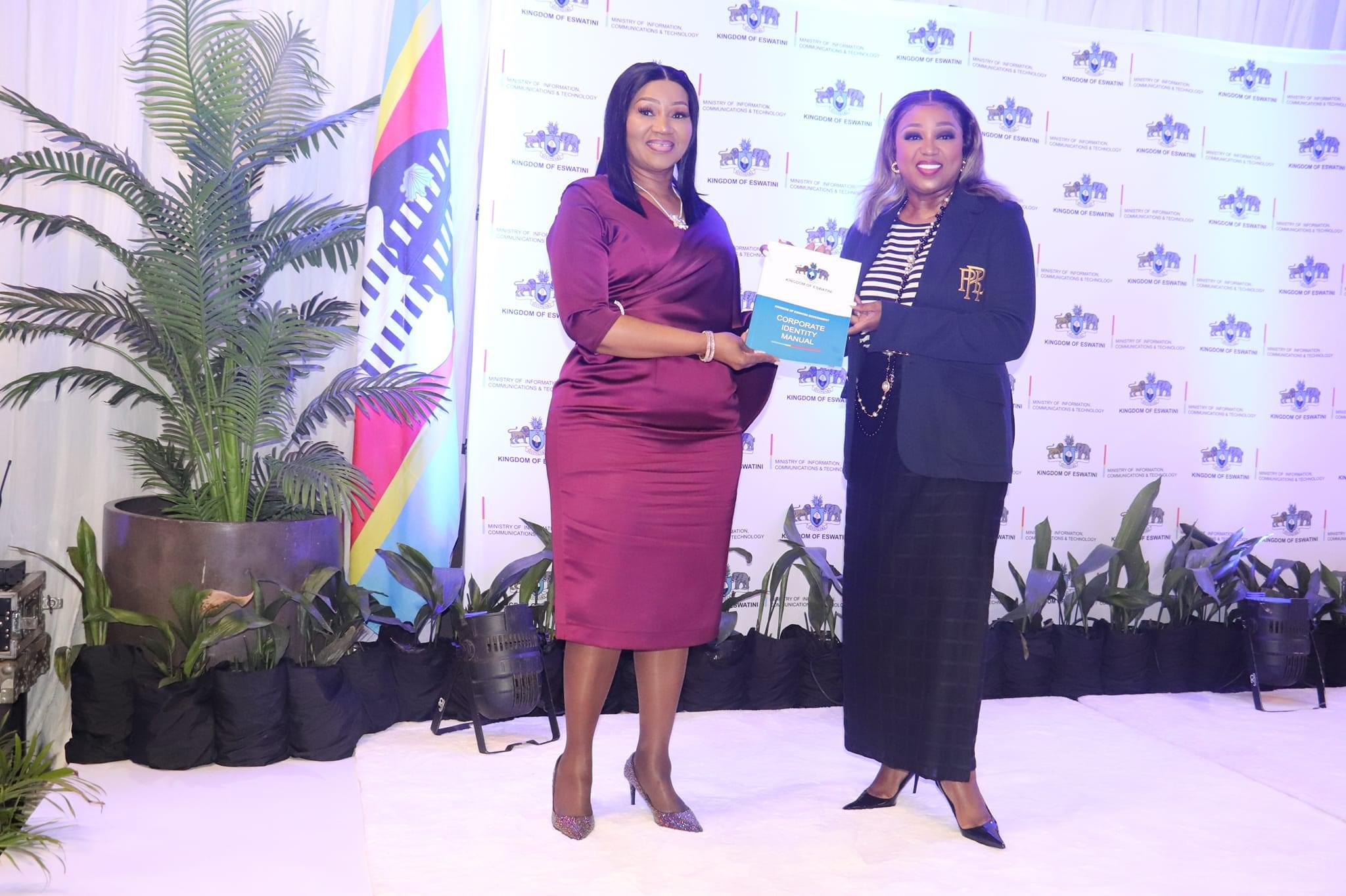 Information Minister Savannah Maziya introduces new Eswatini Government Corporate Identity Manual, revamped official Email System.