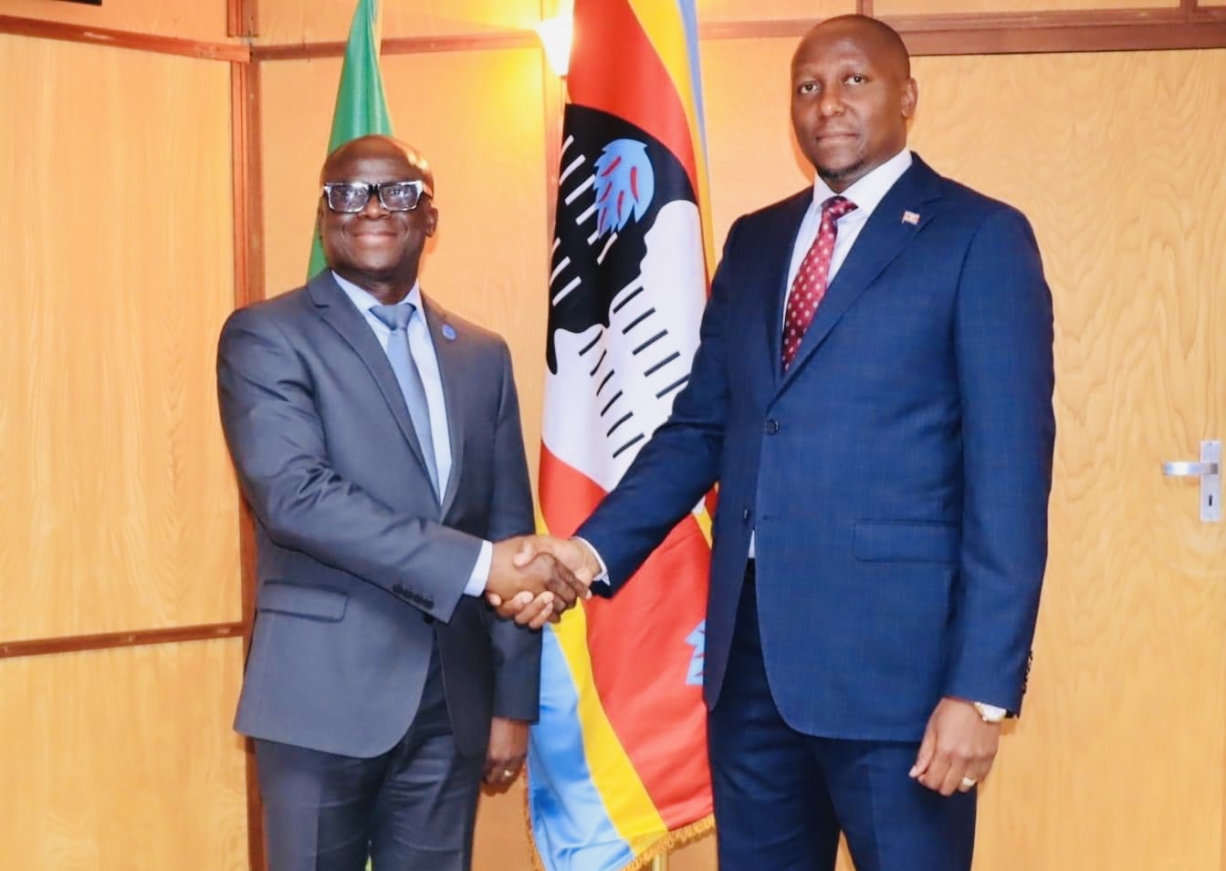 Prime Minister Russell Mmiso Dlamini meets new World Food Program(WFP) Regional Director for Southern Africa.