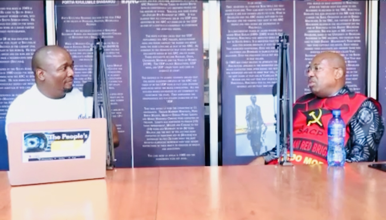 SACP Mpumalanga Provincial Secretary Lucky Mbuyane urges South Africa to terminate ties with King Mswati, sanction eSwatini and demand democracy.