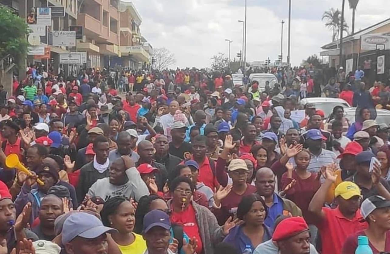 Trade Union Congress says right to protest violated in eSwatini as Government intensifies move to increase electricity and water, emaSwati to sink deeper into poverty.