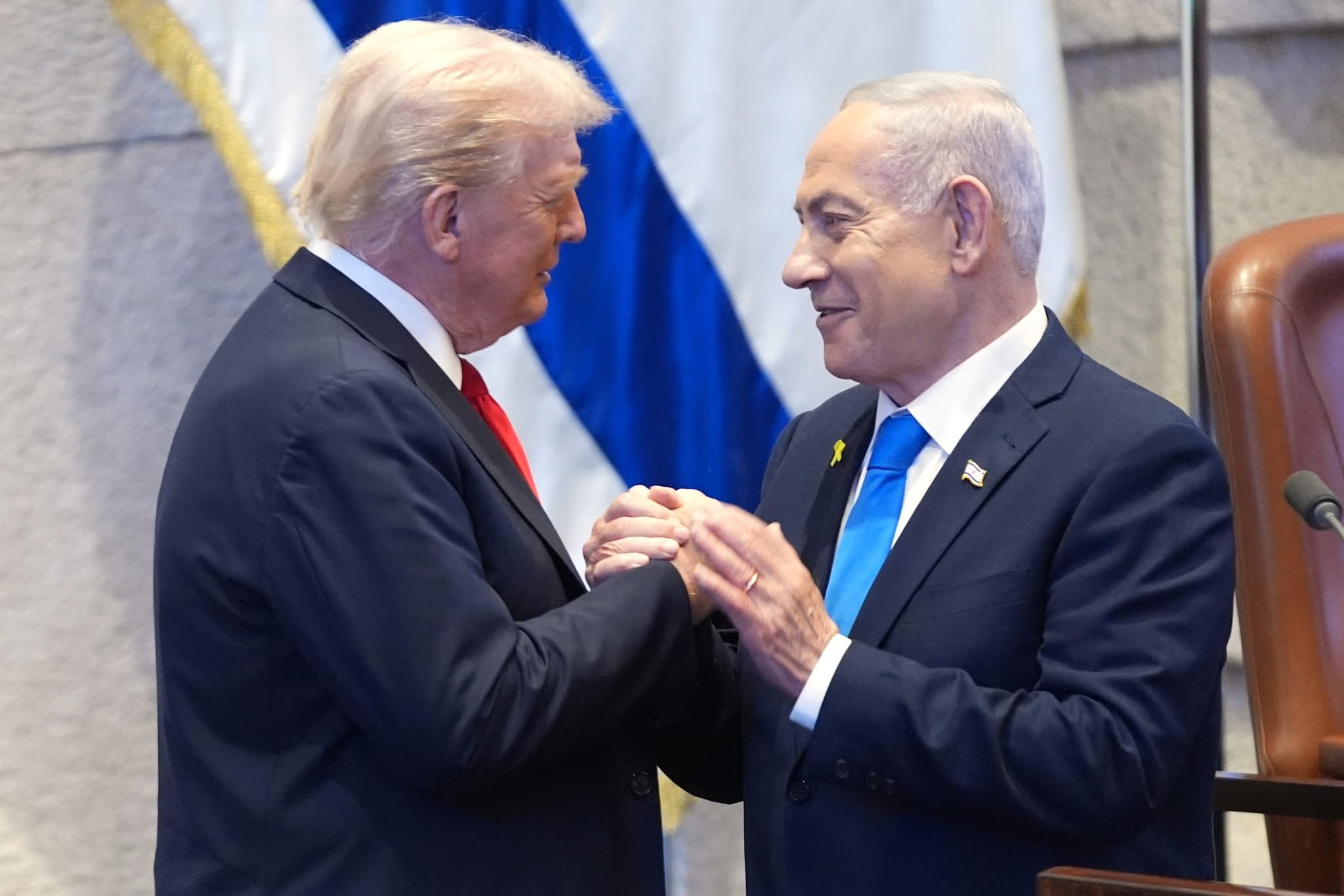 United States(US) President Donald Trump says Israel Prime Minister Benjamin Netanyahu would call him asking for weapons some he never heard of.