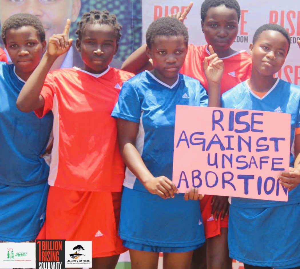 One Billion Rising wants women to be allowed to abort or willingly terminate pregnancy, Coordinator Colani Hlatjwako says unsafe abortion a national crisis.