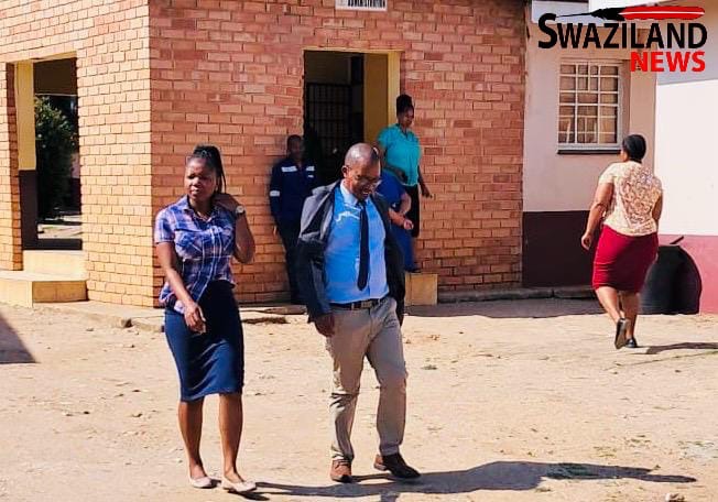  Persecuted Eswatini Teachers Union President Mbongwa Dlamini reports back to work after winning unlawful dismissal court case against Government.