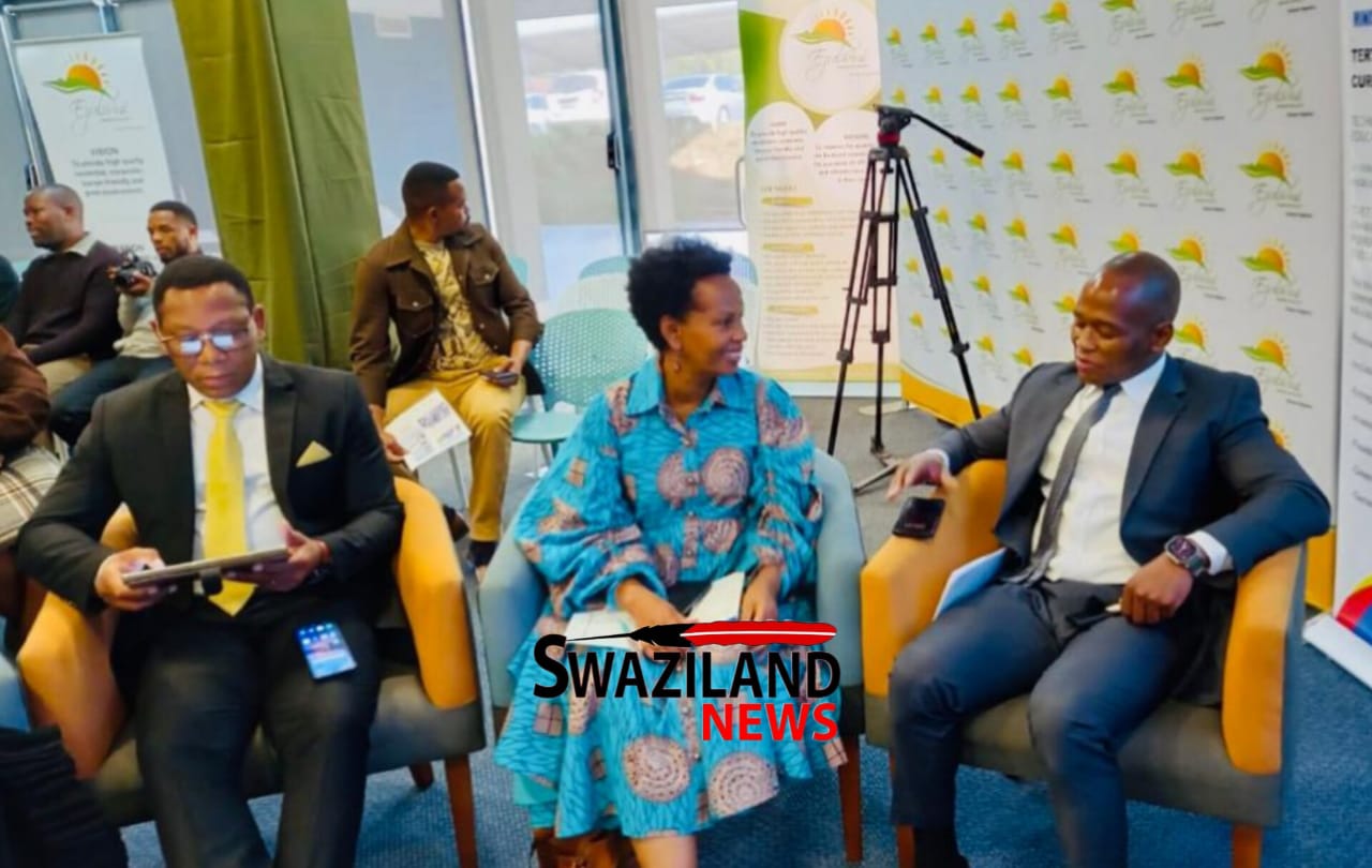 Out-going Ministers Lady-Howard Mabuza, Harris Bulunga and AG Sifiso Khumalo grace UNDP Youth Empowerment Graduation Ceremony.