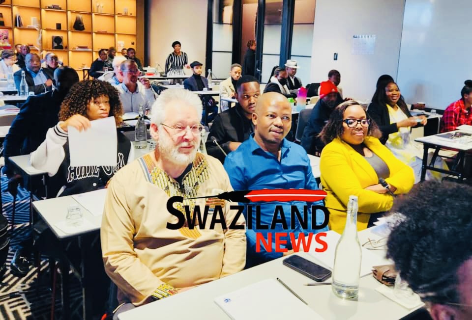Swaziland News editor Zweli Martin Dlamini among South African journalists, editors during Elections Training Workshop organized by the Independent Electoral Commission(IEC).